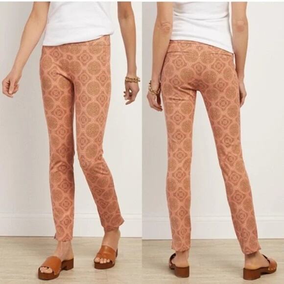 Soft Surroundings Canyon Sunset Ankle Pants Womens Sz 1X Superla Stretch Pullon - Picture 4 of 12